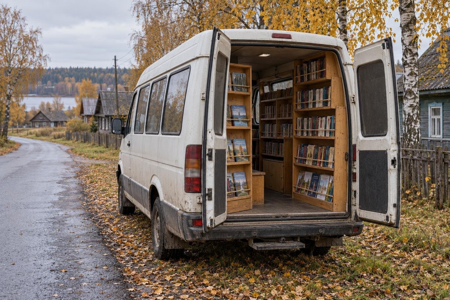 Книги для сланцевских деревень едут несколькими маршрутами