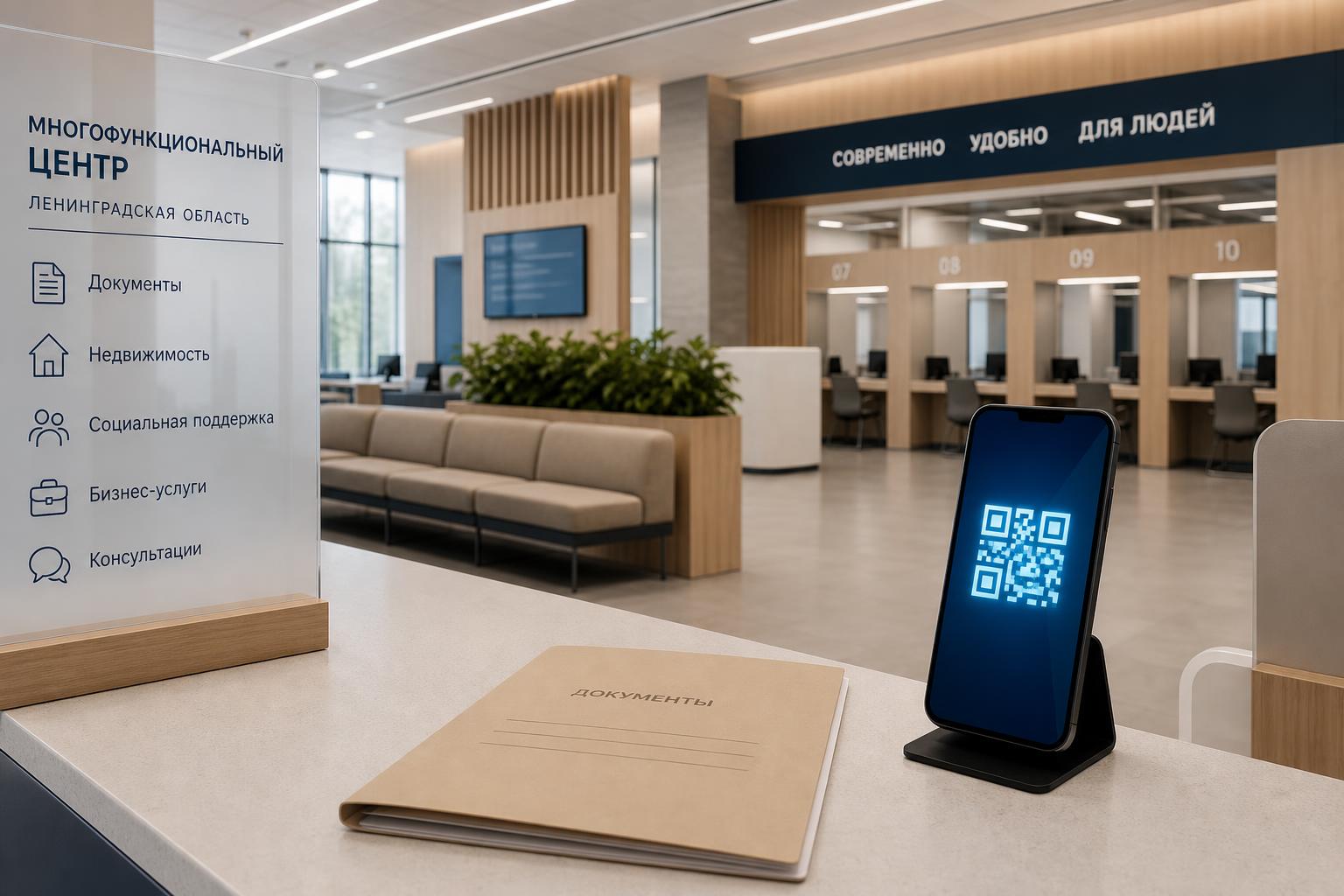 Паспорт в QR-коде: как Ленобласть тестирует цифровой ID в МФЦ